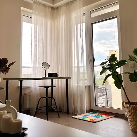 Cozy Center Flat With A Balcony Apartment Wilna